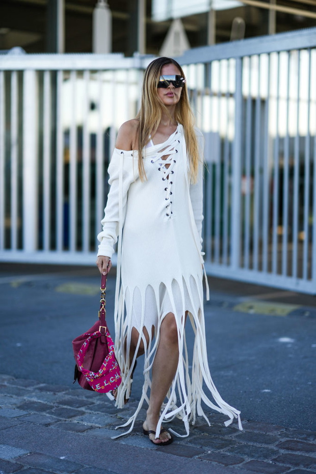Sukienka boho z falbanami H&M – trend 2026