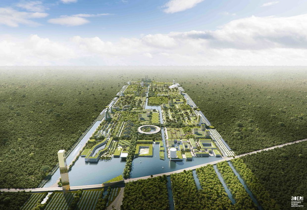 Smart Forest City Cancun, projekt: Stefano Boeri