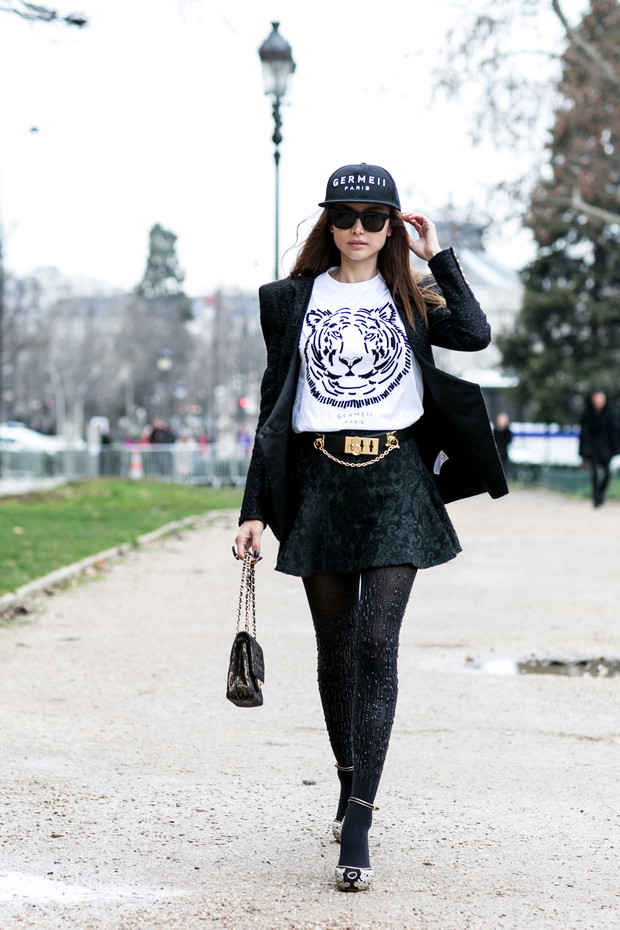 Street fashion po francusku