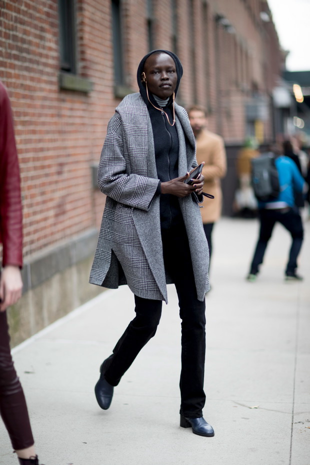 Stylizacje gości na NYFW FW18