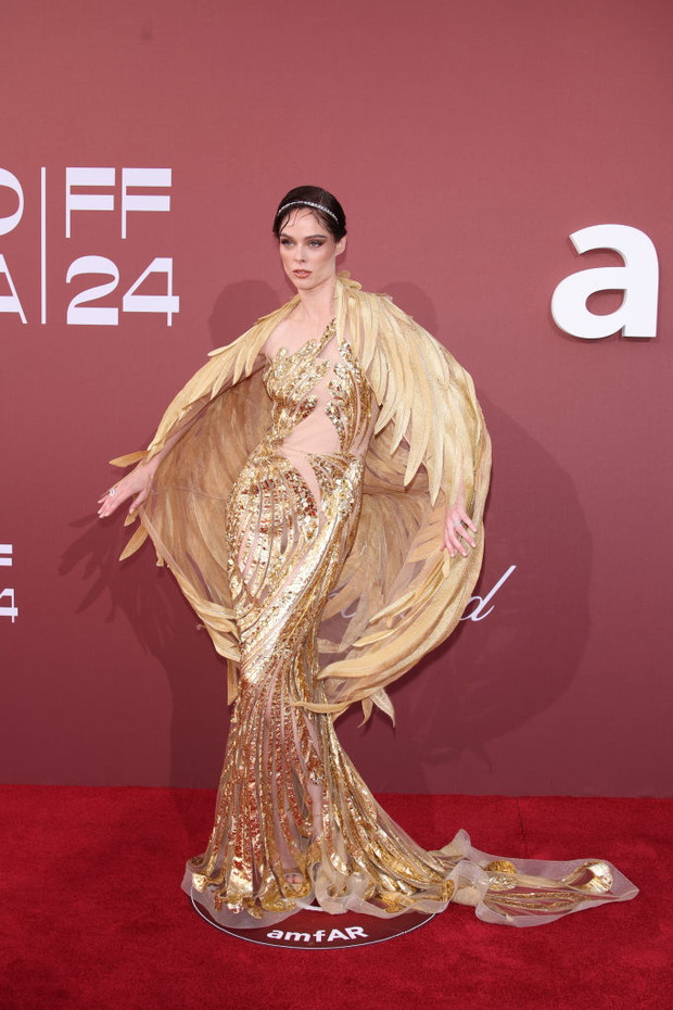 Coco Rocha w kreacji Yanina na gali amfAr