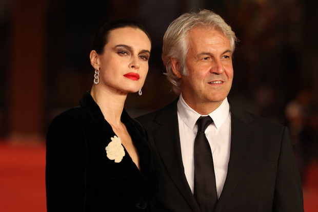 Kasia Smutniak i Domenico Procacci