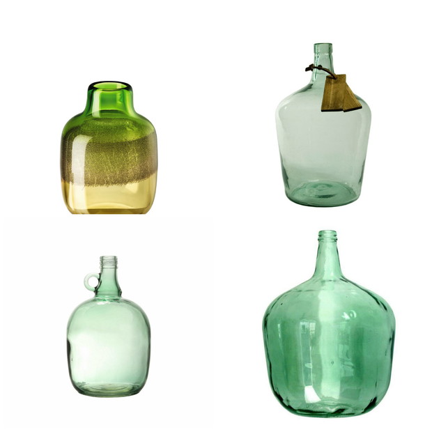 Modne wazony - szklane gąsiory, Rosenthal, Gie-el, Store Bror, HK Living, fot. mat. pras.X