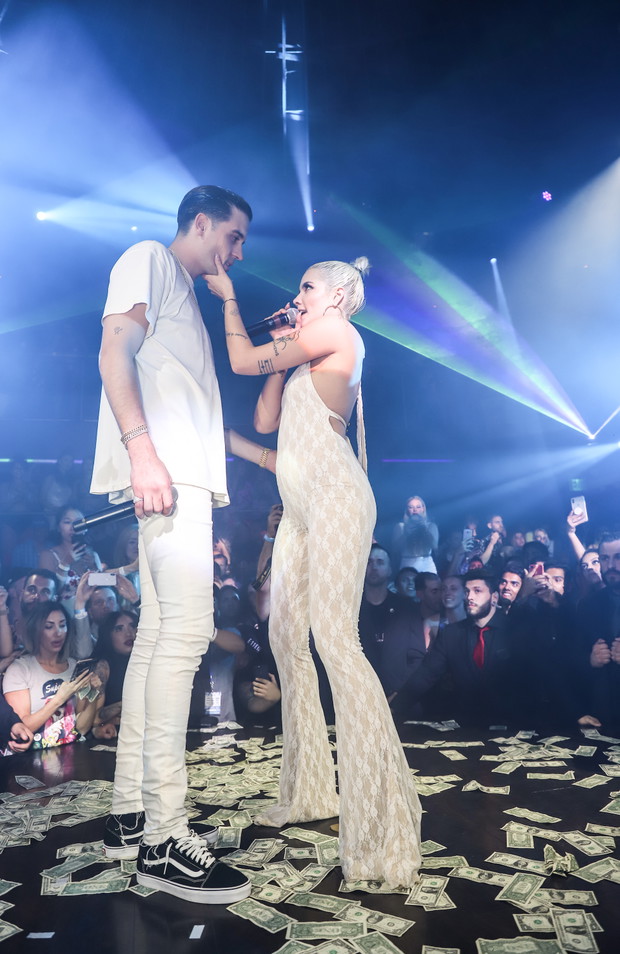 G-Eazy i Halsey na imprezie E11EVEN, 24.03.2018.