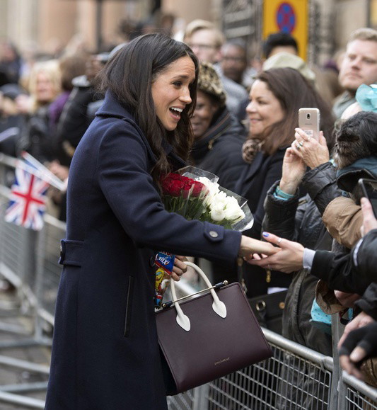 Meghan Markle podczas wizyty w Nottingham, 1