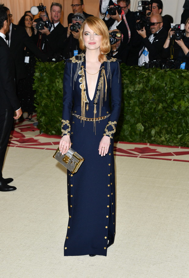 Met Gala 2018: Emma Stone w sukni Louis Vuitton