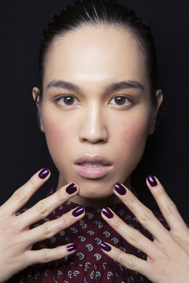Modne paznokcie: manicure na jesień 2018. Prabal Gurung
