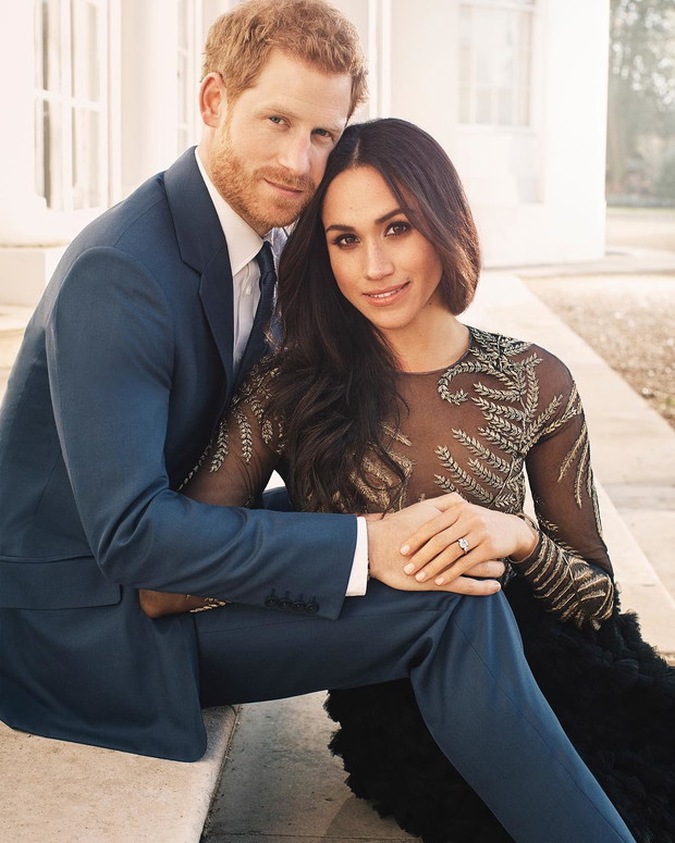 Zaręczynowe zdjęcie Meghan Markle i księcia Harry