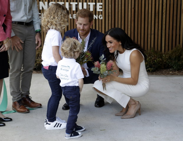 Meghan Markle i książę Harry w Australii, 16.10.2018.