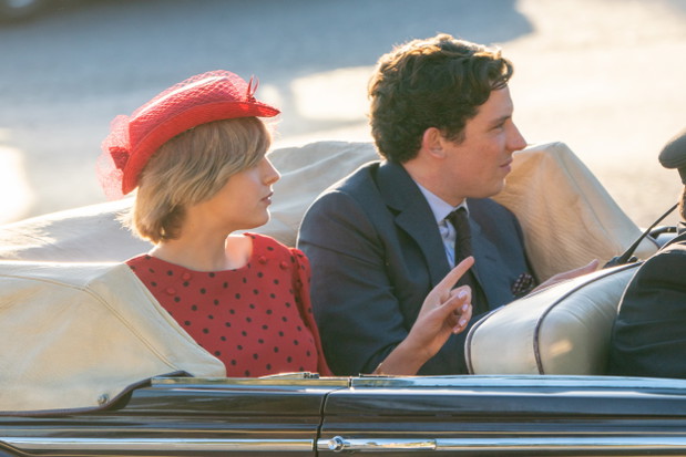 Zdjęcia z planu serialu The Crown 4