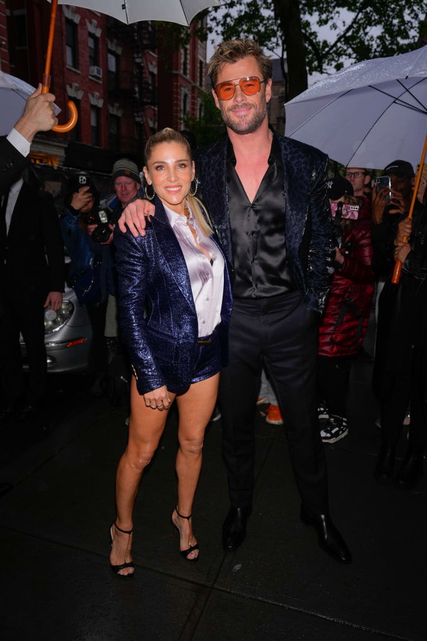 Elsa Pataky i Chris Hemsworth na kolacji przed Met Galą 2024