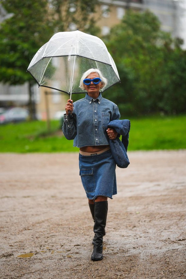 Grace Ghanem w Tabi od Maison Margiela