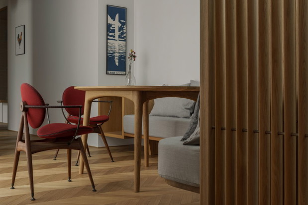 Penthouse na Starej Pradze, projekt: Loft Kolasiński