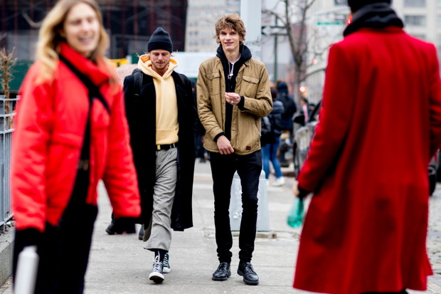 Stylizacje gości na NYFW FW18