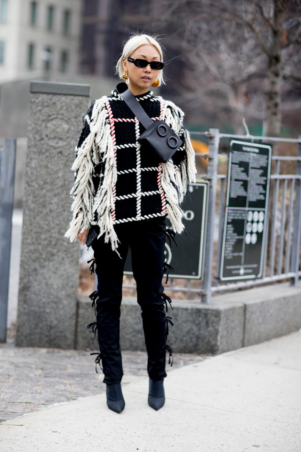 Stylizacje gości na NYFW FW18
