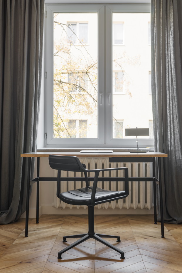 Vintage mieszkanie na warszawskiej Ochocie, projekt: Loft Kolasiński