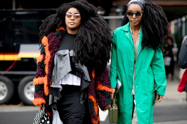 Stylizacje gości na NYFW FW18
