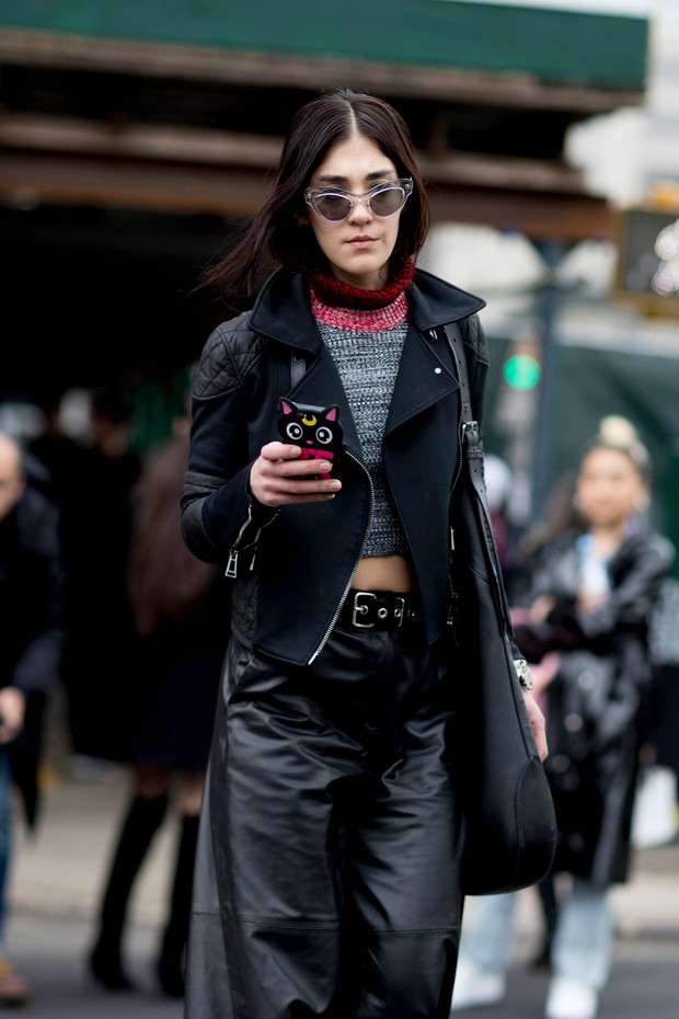 Stylizacje gości na NYFW FW18