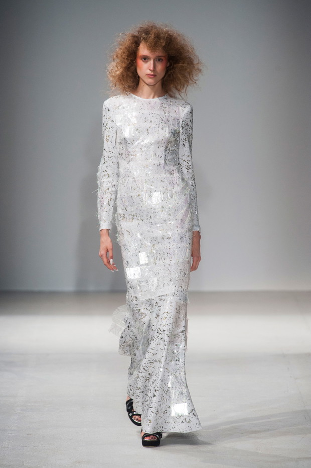 Gosia Baczyńska na Paris Fashion Week - pokaz wiosna-lato 2014
