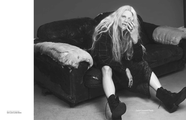 Kristen McMenamy w sesji dla Zoo Magazine, nr 40 / fot. Dancian