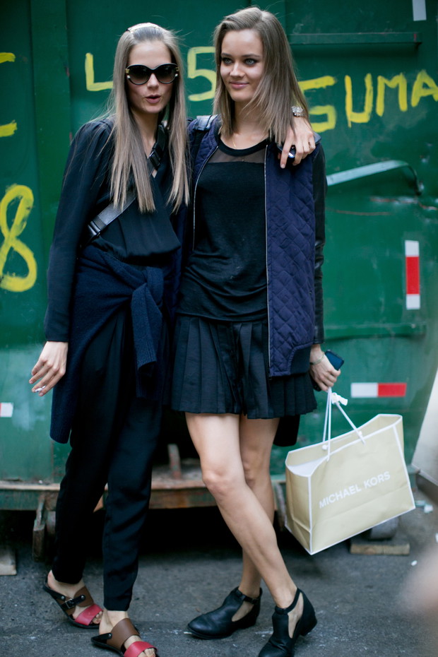 Street fashion: top modelki prywatnie