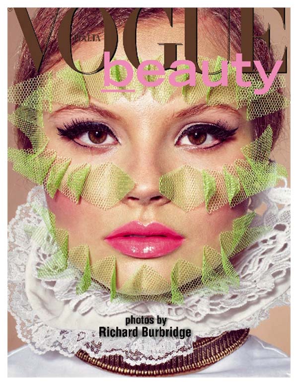 Najlepsze okładki w karierze Magdaleny Frąckowiak - Vogue Italia, suplement Beauty kwiecień 2011 r. / fot. Ellen von Unwerth