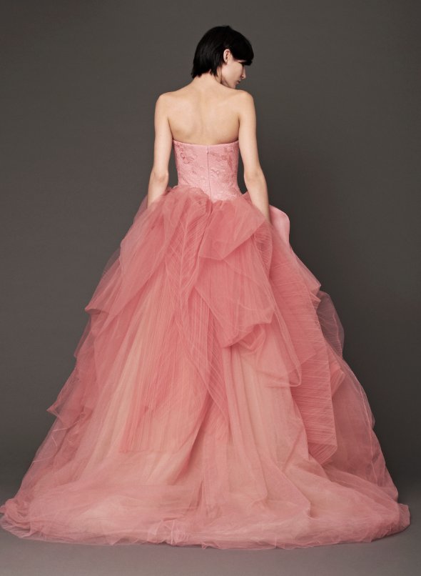 Suknie ślubne Vera Wang na jesień 2014, lookbook, fot. mat. prasowe