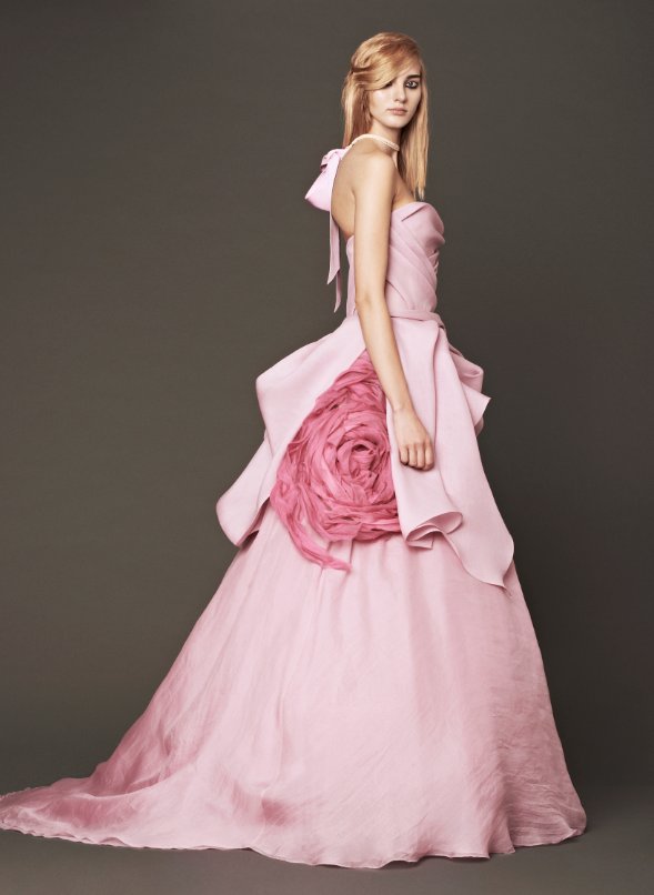 Suknie ślubne Vera Wang na jesień 2014, lookbook, fot. mat. prasowe