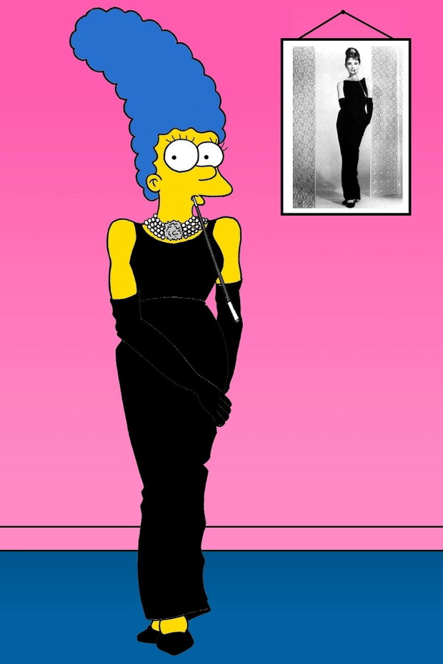 Marge Simpson w legendarnych stylizacjach