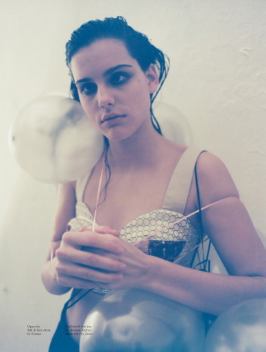 Moffy w sesji dla POP Magazine, fot. Tyrone Lebon