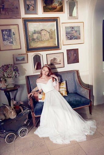 Suknie ślubne 2014: kampania Jenny Packham wiosna 2014