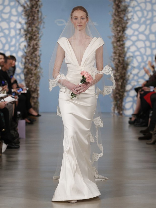 Suknie ślubne 2014: Oscar de la Renta