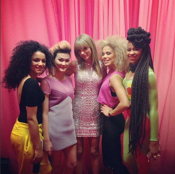 Taylor Swift i Fall Out Boy na pokazie Victoria