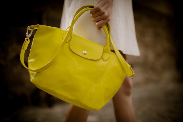 Alexa Chung w wiosennej kampanii Longchamp