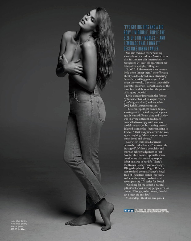 Czy Robyn Lawley jest plus size?