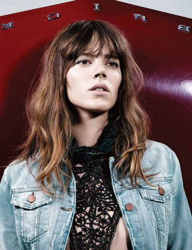 Freja Beha Erichsen w Louis Vuitton dla Interview