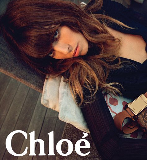 Lou Doillon i Julia Stegner w kampanii Chloe wiosna-lato 2014