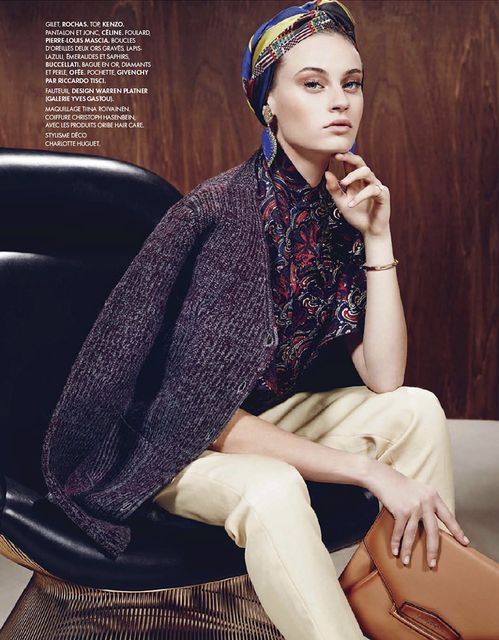 Paulina Heiler ponownie dla ELLE France (fot. Marcin Tyszka)