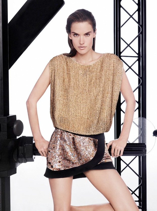 Alessandra Ambrosio w kampanii Pinko wiosna-lato 2014