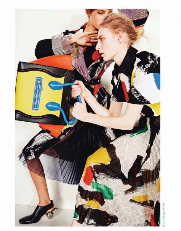 Daria Werbowy i Julia Nobis w kampanii Céline wiosna lato 2014