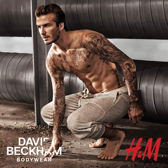 David Beckham w wiosennej kampanii H&M