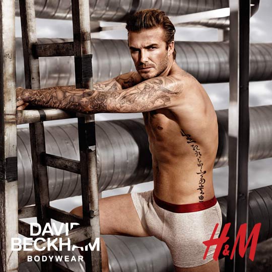 David Beckham w wiosennej kampanii H&M