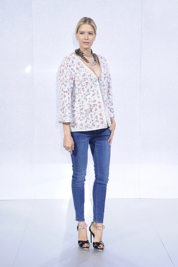 Gwiazdy na pokazach haute couture wiosna-lato 2014 w Paryżu