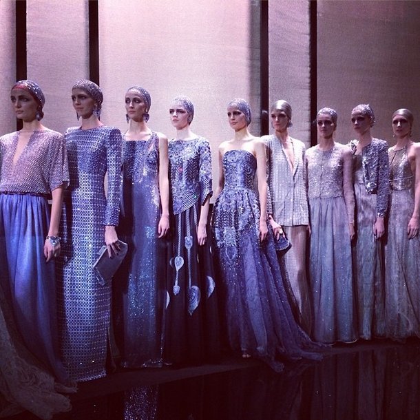 Kulisy pokazów haute couture wiosna-lato 2014: relacja Instagram