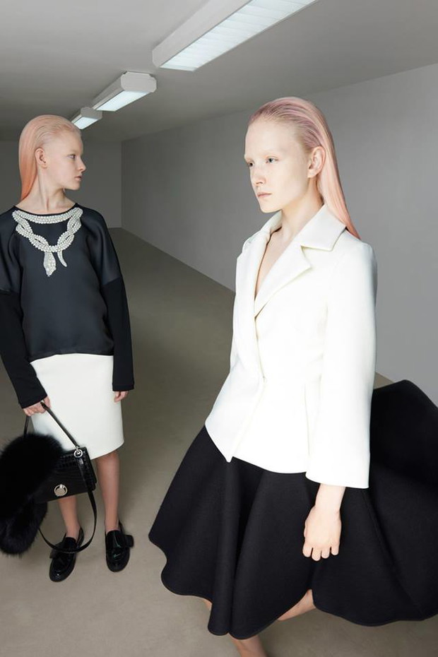 Maja Salamon dla Giambattista Valli Pre-Fall 2014!