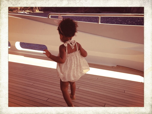 Prywatne zdjęcia Beyoncé i Blue Ivy