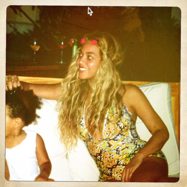 Prywatne zdjęcia Beyoncé i Blue Ivy