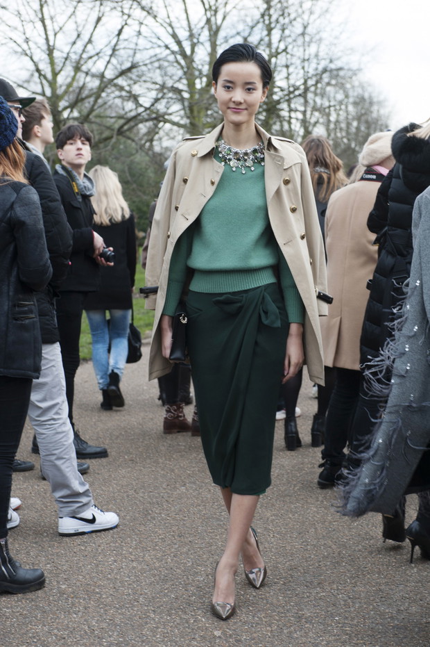 Street fashion: London Fashion Week jesień-zima 2014/2015