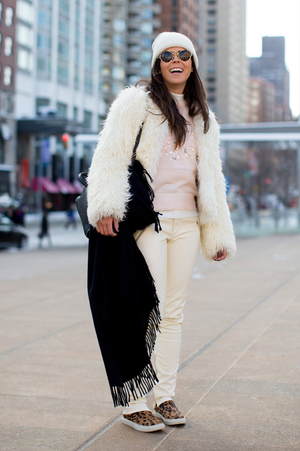 Street fashion: NYFW jesień-zima 2014/2015, dzień 1