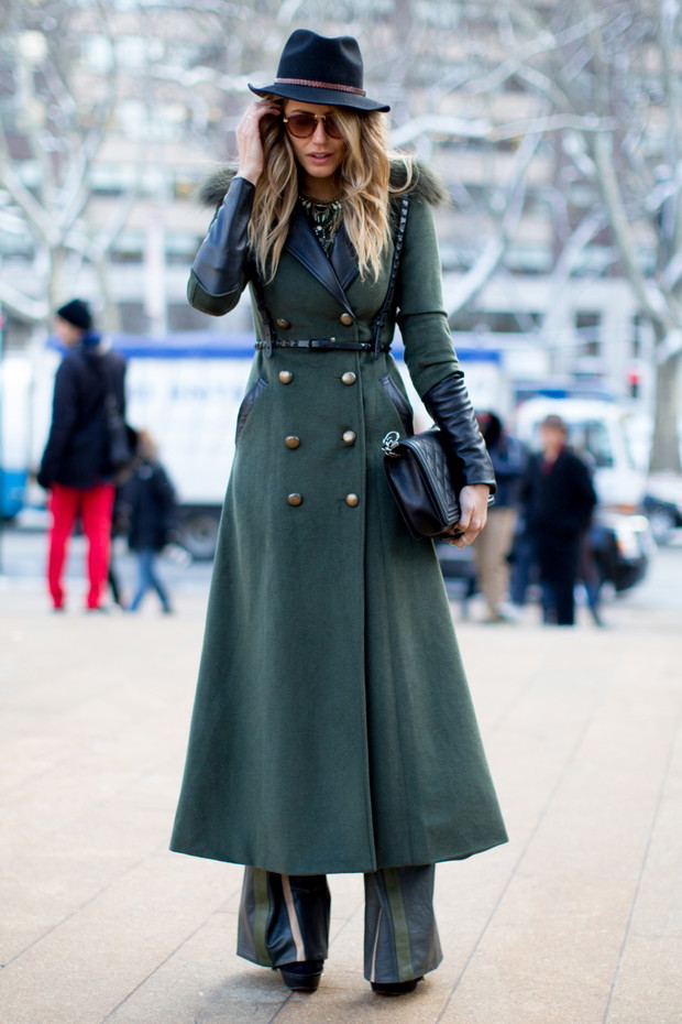 Street fashion: NYFW jesień-zima 2014/2015, dzień 1